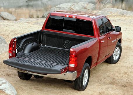 2017 dodge ram with rambox truck bed width