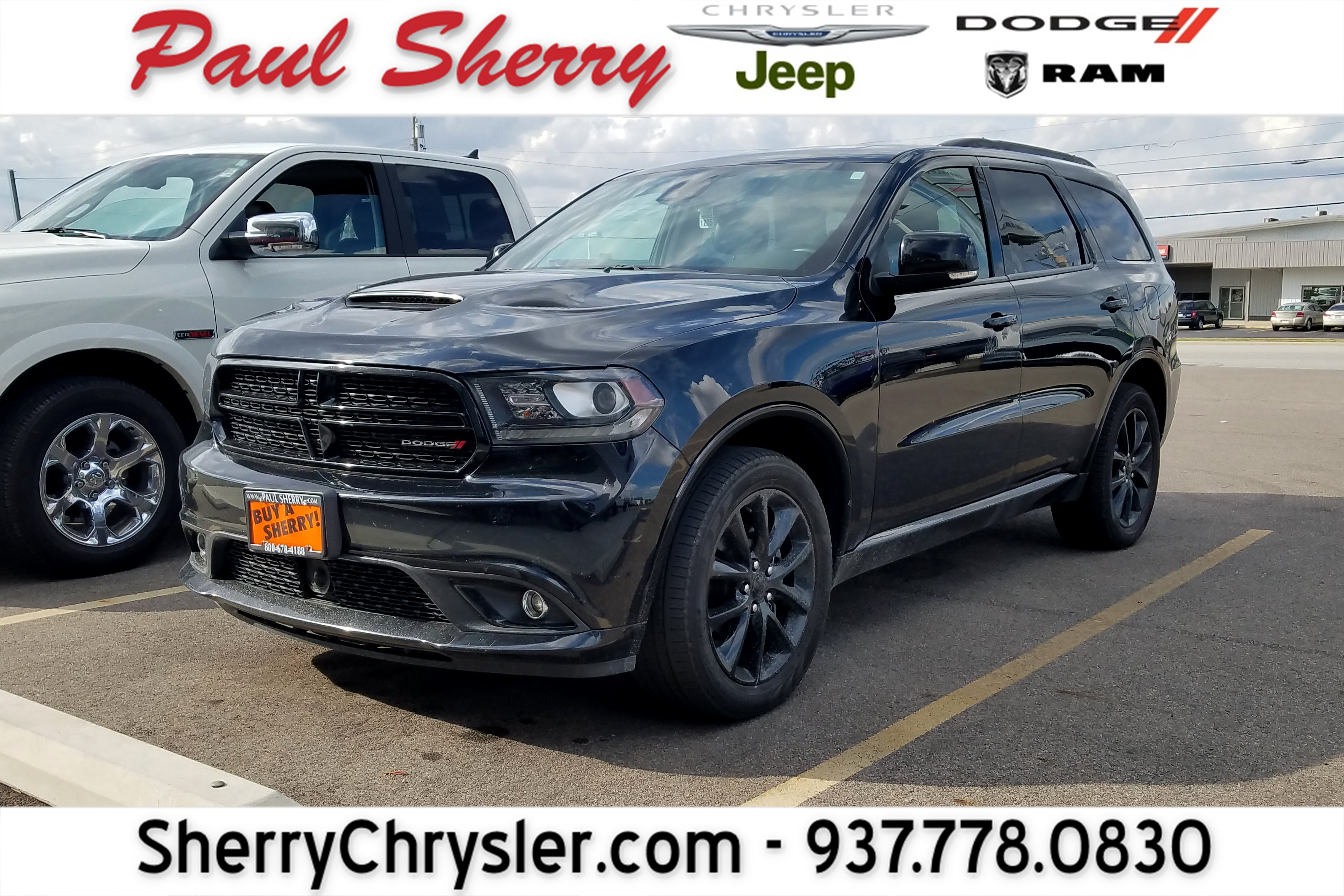 2018 Dodge Durango GT Blacktop AWD CP15920T Paul Sherry Chrysler