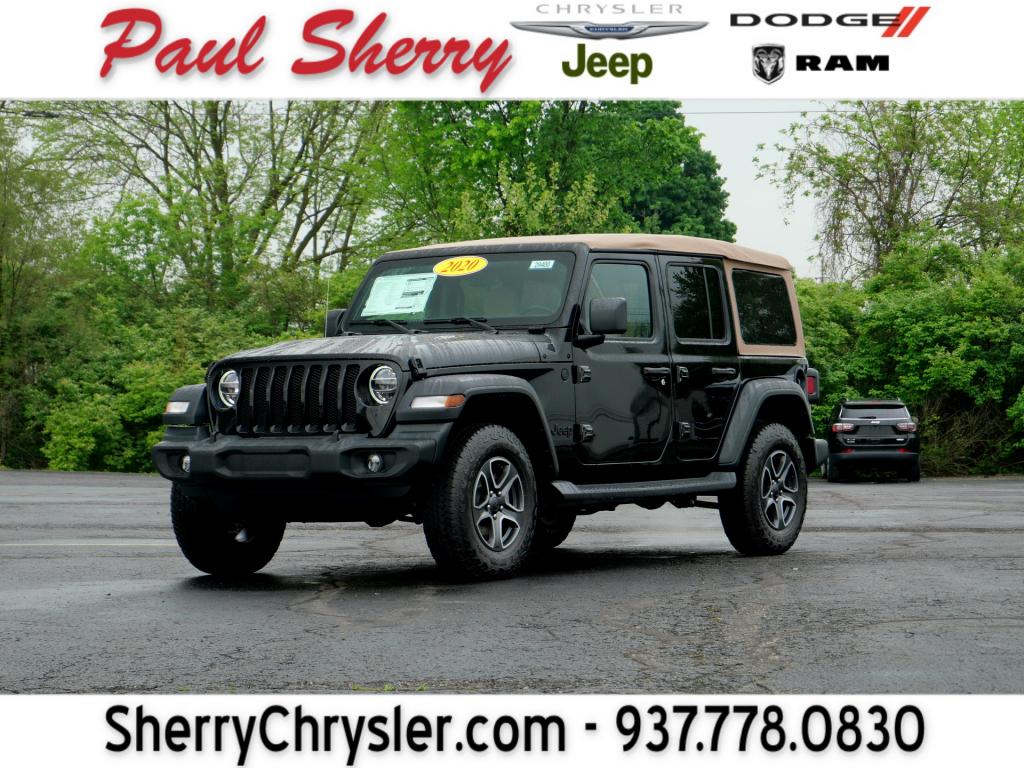 2020 Jeep Wrangler Unlimited Black & Tan  eTorque | 29400T - Paul Sherry  Chrysler Dodge Jeep RAMPaul Sherry Chrysler Dodge Jeep RAM