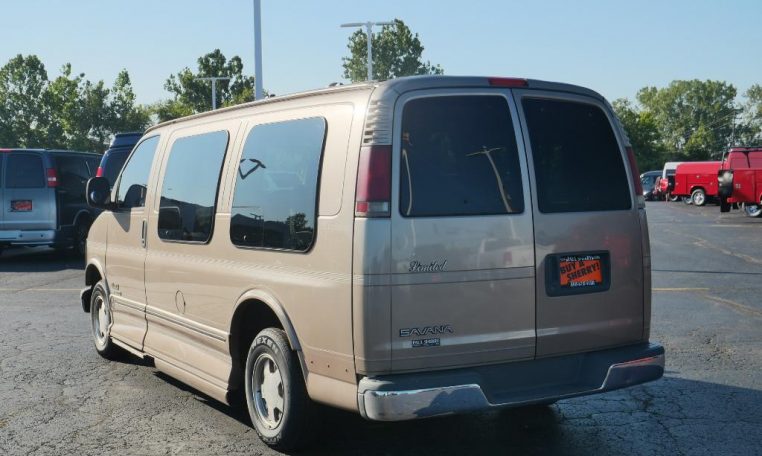 2001 gmc savana 1500 conversion sale van