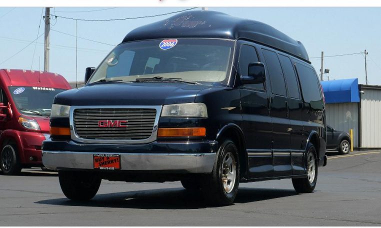 Gmc high top hot sale conversion van