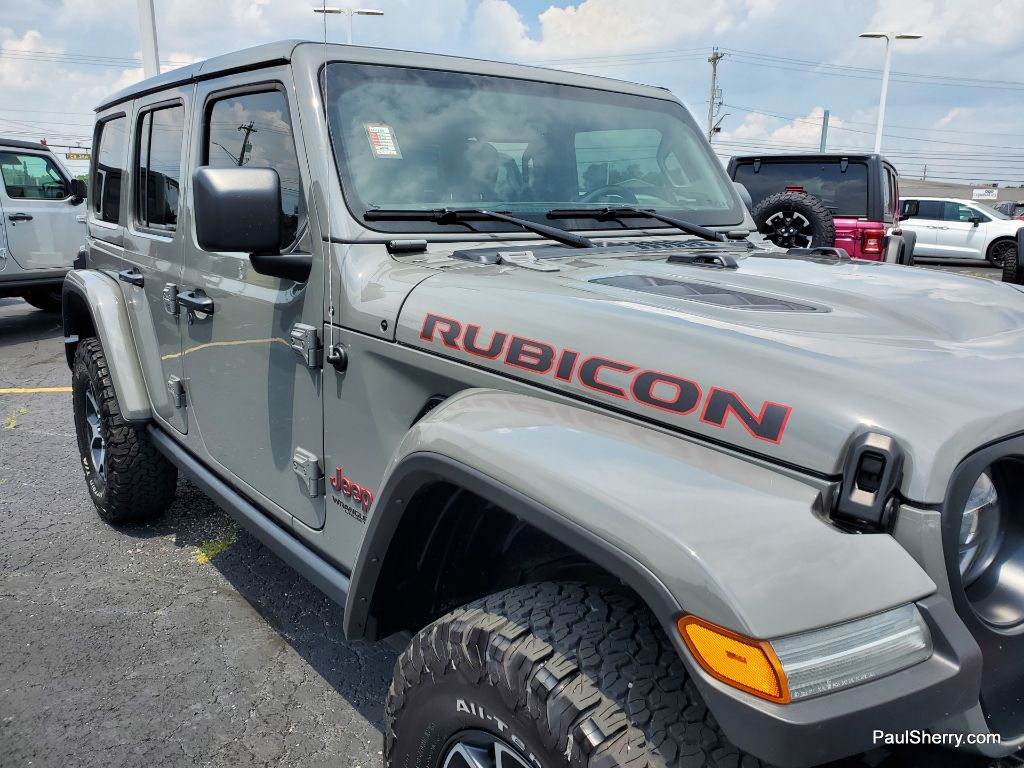 Used 2021 Jeep Wrangler Unlimited Rubicon with VIN 1C4HJXFG9MW855473 for sale in Piqua, OH