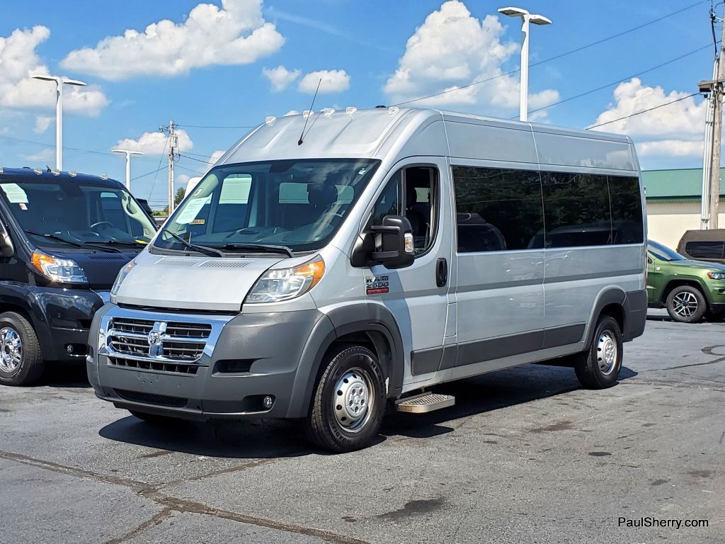 Used 2017 RAM ProMaster Window Van Base with VIN 3C6TRVPG7HE516529 for sale in Piqua, OH