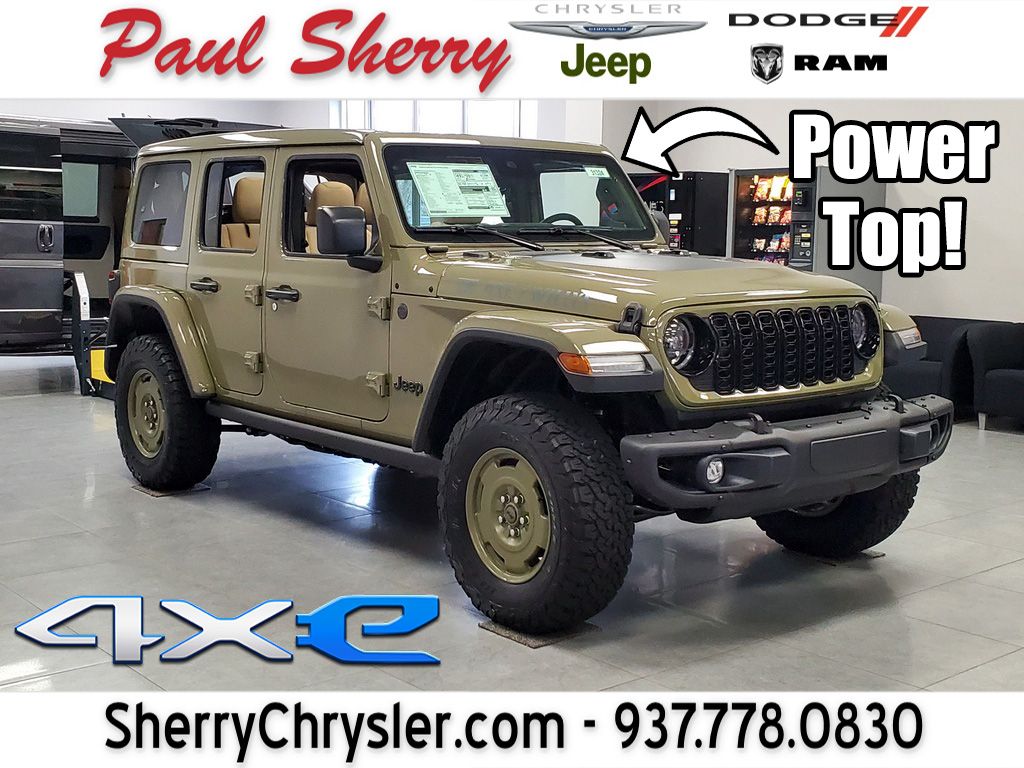 2025 Jeep Wrangler Willys '41 4xe | 31324T - Paul Sherry Chrysler