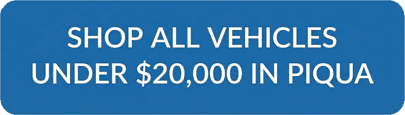 shop all vehicles under $20,000 in Piqua, Ohio